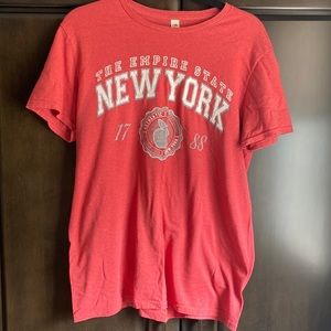 Fruit of the loom sofspun cotton NEW YORK tee shirt